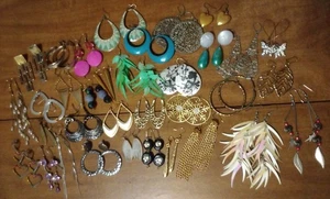 Pendientes Pierce Colgantes Gota LOTE 34 Estilo Diferente Edad Origen Longitud Material De Colección Mod - Imagen 1 de 22