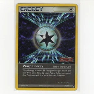 Pokémon TCG Warp Energy 91/108 EX Power Keepers Reverse Holo Card EN-LP 2007 - Picture 1 of 3