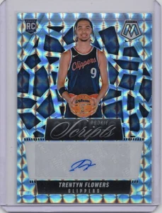 2024-25 Panini Mosaic- Rookie Scripts Trentyn Flowers #RS-FLW (AU, RC) - Picture 1 of 2