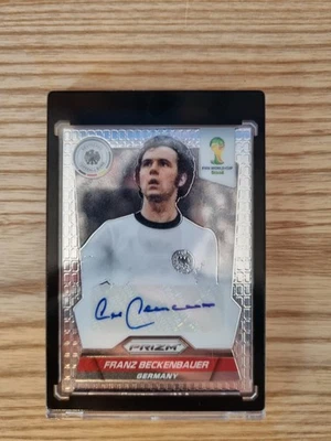 2014 Panini Prizm World Cup - Signatures Franz Beckenbauer #S-FB (AU) - Bild 1 von 2
