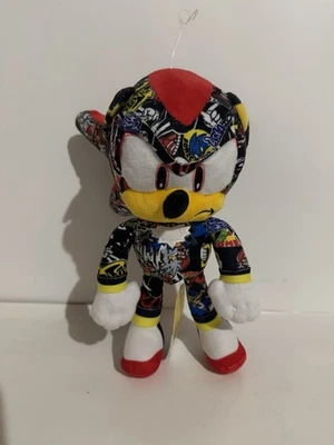 Shadow Plush 12in Graffiti Plush Sonic Hedgehog New With Tags — 第 1/4 张图片