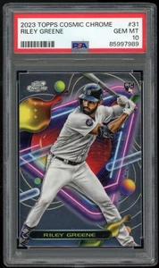 Topps Cosmic Chrome #31 2023 Riley Greene novato PSA 10 - Imagen 1 de 2