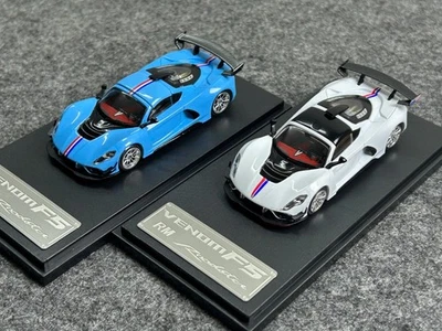 Modelo de coche de aleación Venom edición abierta Hennessey Venom F5 RM 1:64--Dos opciones de color Foto 1 de 3