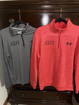 Under Armou 1/4 Zip Delta Signa Pi - Image 1 of 4