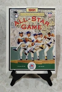 Vintage 1991 All-Star Game Official Program - Picture 1 of 2