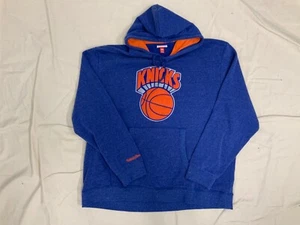 NEW MITCHELL AND NESS HOODIE NEW YORK KNICKS 3XL - Picture 1 of 3