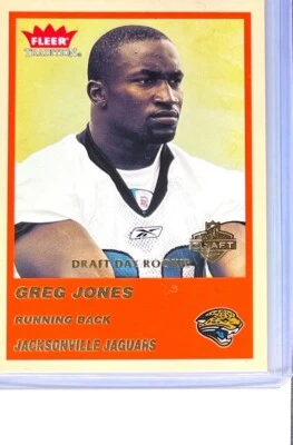 2004 Fleer Tradition Greg Jones Rookie Numbered /375 #’d #345 - Image 1 of 2