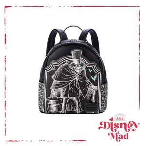 Disney Parks The Haunted Mansion Loungefly Mini Backpack Glow in The Dark - Disn - Picture 1 of 5
