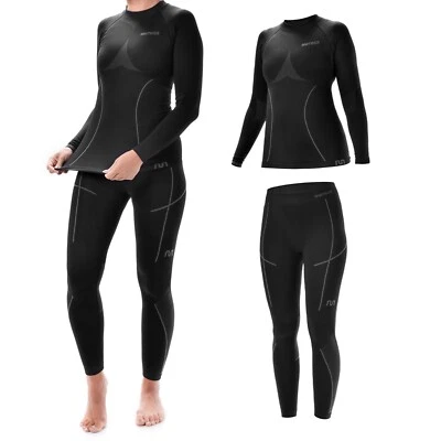Ski Thermo-Unterwäsche-Set Funktionsunterwäsche Skiunterwäsche DAMEN S-XL SET - Bild 1 von 4