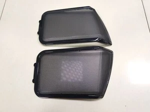 CVO 6x9 Speaker Lids Metal Grills For Harley Touring Saddlebag 1994-2013 Black - Picture 1 of 9