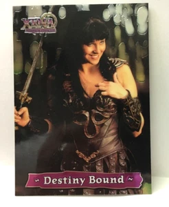 XENA Warrior Princess Destiny Bound Chrome Insert Card-1 Topps - Picture 1 of 2