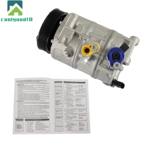 A/C AC Compressor 2005-2013 For VW Jetta Beetle CADDY3 Passat Touran Audi A3 - Picture 1 of 16