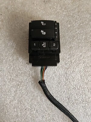 2007-2009 Cadillac SRX Front Driver Heated Cooled Memory Seat Switch OEM Foto 1 de 2