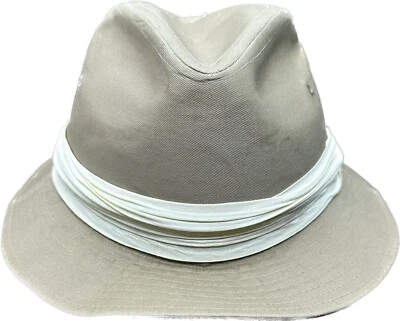 Sombrero Fedora Vintage Stetson Para Hombre Talla Hecho en EE. UU. Tostado Grande Foto 1 de 4