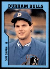 1985 TCMA Minor League Dave Griffin Durham Bulls #24
