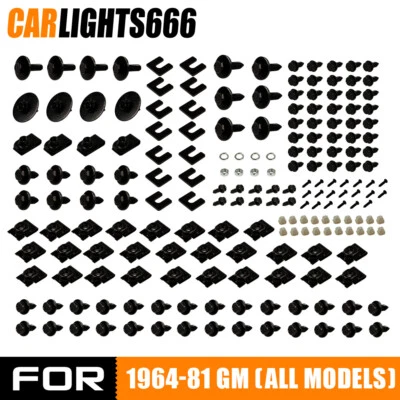 Fit For Chevrolet Impala Pontiac Buick Front End Sheet Metal Hardware Kit 190pc - Image 1 of 4