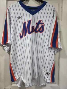 New Nike Men's MLB New York Mets Cooperstown Darryl Strawberry Jersey Size Large - Picture 1 of 7