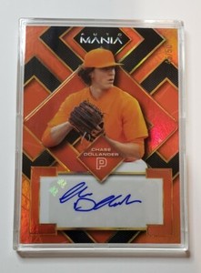 Chase Dollander Rookie RC Auto Auto Mania /50