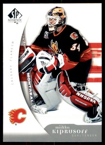 2005-06 SP Authentic Miikka Kiprusoff Calgary Flames #17