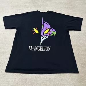 Evangelion Men's XL NERV Big Print T-shirt Double-Sided Anime Grail Eva Unit-01 - Picture 1 of 7