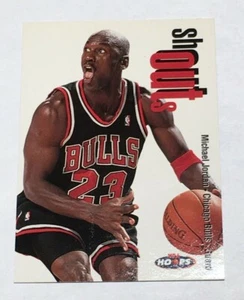 1998-99 NBA Hoops Michael Jordan Shout Outs # 13 Chicago Bulls - Picture 1 of 8