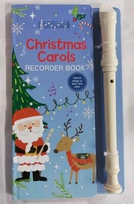 Christmas Carols Recorder Book and Recorder Lake Press 2021 - Image 1 of 2