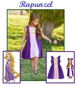Rapunzel Dress, New - Picture 1 of 4