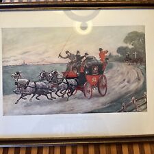 A. LUDOVICI, Art JR Antique 1911 Lrg Print TOM PINCH DEPARTS... Raphael Tuck