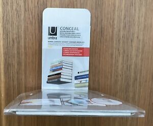 Umbra Conceal Invisible Book Shelf Floating Books (Brand New)
