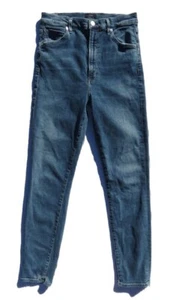 $198 CITIZENS OF HUMANITY USA 29 8 Blue Stretch CHRISSY High Rise Skinny Jeans - Picture 1 of 7