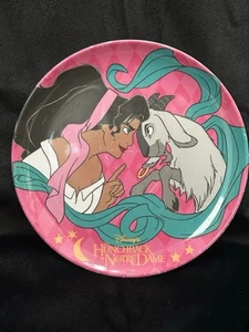 Hunchback Of notes dame pink Disney McDonald’s 8” Melamine Plate Zak Designs Y2K - Picture 1 of 8