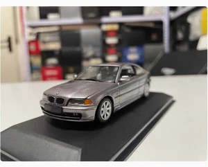 1:43 MINICHAMPS BMW 3 BMW E46 318CI CAR DIE CAST MODEL RARE - Picture 1 of 1