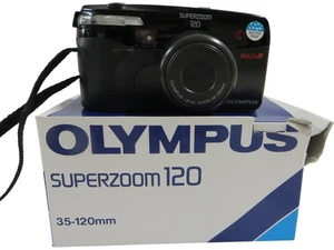 Olympus Rangefinder Camera Superzoom 120 35-120mm Weatherproof - Tested - Picture 1 of 9