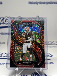 2024 Jerry Jeudy Select Red Disco Prizm 27/49 🔥 (hc322024) - Picture 1 of 3