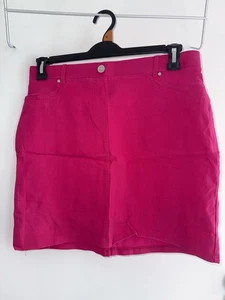 Women’s Pull-on Stretch pink Skirt - 14 - Picture 1 of 2