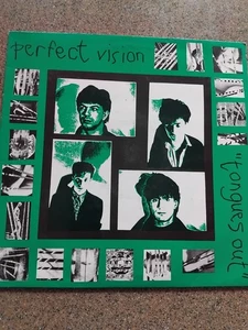 12" 7 track LP - Perfect Vision - Tongues Out - Backs NCH MLP 9 - indie 1986 Gd+ - Picture 1 of 2