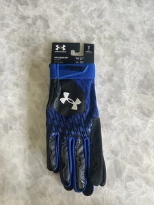 Under Armour UA Clean Up Baseball Schlaghandschuh schwarz blau - Bild 1 von 1