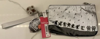 HTF Kipling Disney’s Snow White & 7 Dwarfs Hi Ho Wristlet Bag New W/ Tags - Изображение 1 из 4