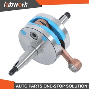 Labwork Crankshaft For Suzuki Ax100 Vastro Volteo 54 Mounted In Teflon - Picture 1 of 13