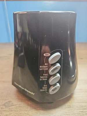 Batidora de batidos Hamilton Beach, 6 tazas. Tarro, negro, 58615 SOLO BASE Foto 1 de 4