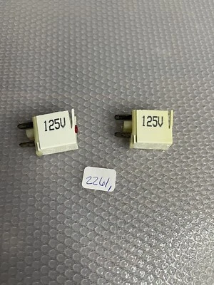 Frigidaire Range FEFL77ABE Set of 2 Indicator Light & Lens 316022500 316040201 - Image 1 of 4