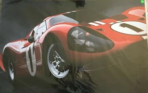 Ford ShelbyDaytona rotes Auto 24"X36" Poster. - Bild 1 von 1