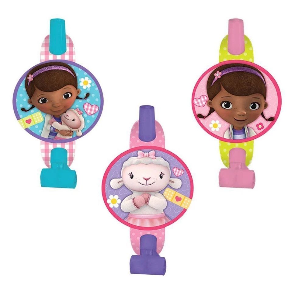 Doc Mcstuffins Party Supplies-Blowouts-8ct.(Amscan) - Image 1 of 1