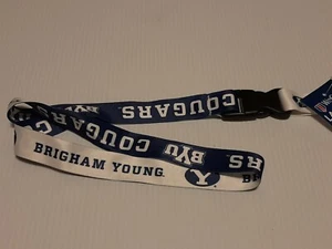 BYU BRIGHAM YOUNG COUGARS 24"x 1" Lanyard w/ Detachable Buckle - Picture 1 of 3