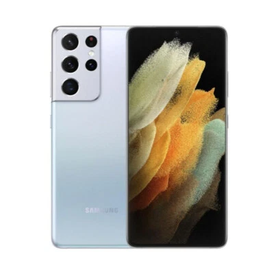 New Sealed Samsung Galaxy S21 Ultra 5G SM-G998U 128GB/256GB Unlocked Smartphone - Image 1 of 4