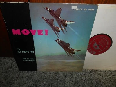 Red Norvo MOVE SAVOY 12088 MONO RVG MINGUS FARLOW VINTAGE JAZZ LP - Image 1 of 4