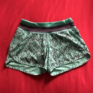 Girls Ivivva Lululemon Size 10 Shorts Run Speed Lined Back Pocket - Picture 1 of 6