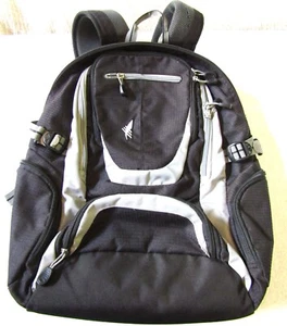 High Sierra Backpack Black and Gray Many Pockets Adjustable Straps. - Picture 1 of 9