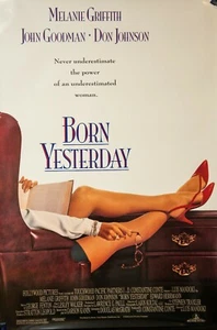 Born Yesterday - Póster de película original - Doble cara - 27x40 - Imagen 1 de 2