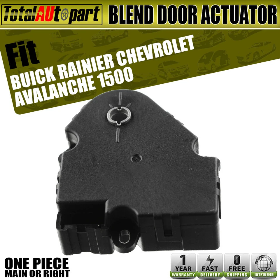 Actuador de puerta de mezcla de calentador de aire acondicionado de 3 pines para GMC Sierra Chevy Silverado Tahoe principal Foto 1 de 4